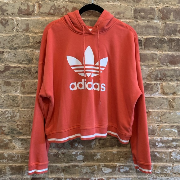 adidas Tops - adidas Cropped Hoodie